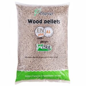 WOOD PELLETS - Granulés de bois sac 15 KG - X80 Sacs - 1200KG - ENERVER