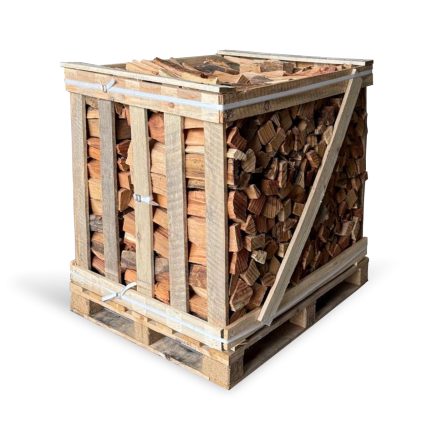 Palette de bûches 30 cm Premium - 1,5stères rangés sec étuvé