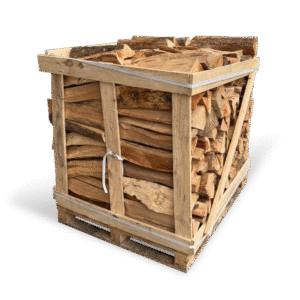 Palette de bûches 50 cm Premium - 1,3 stères rangés sec étuvé